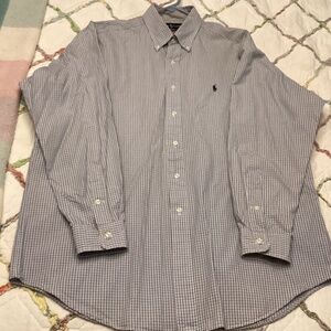 Vintage Ralph Lauren men’s long sleeve “Blake” cotton dress shirt